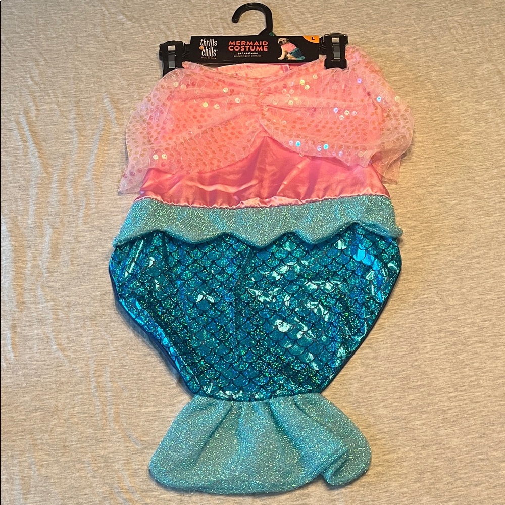 Thrills & Chills Dog Mermaid Costume